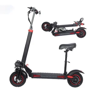 1200W Foldable Adult Electric Scooter with Seat,